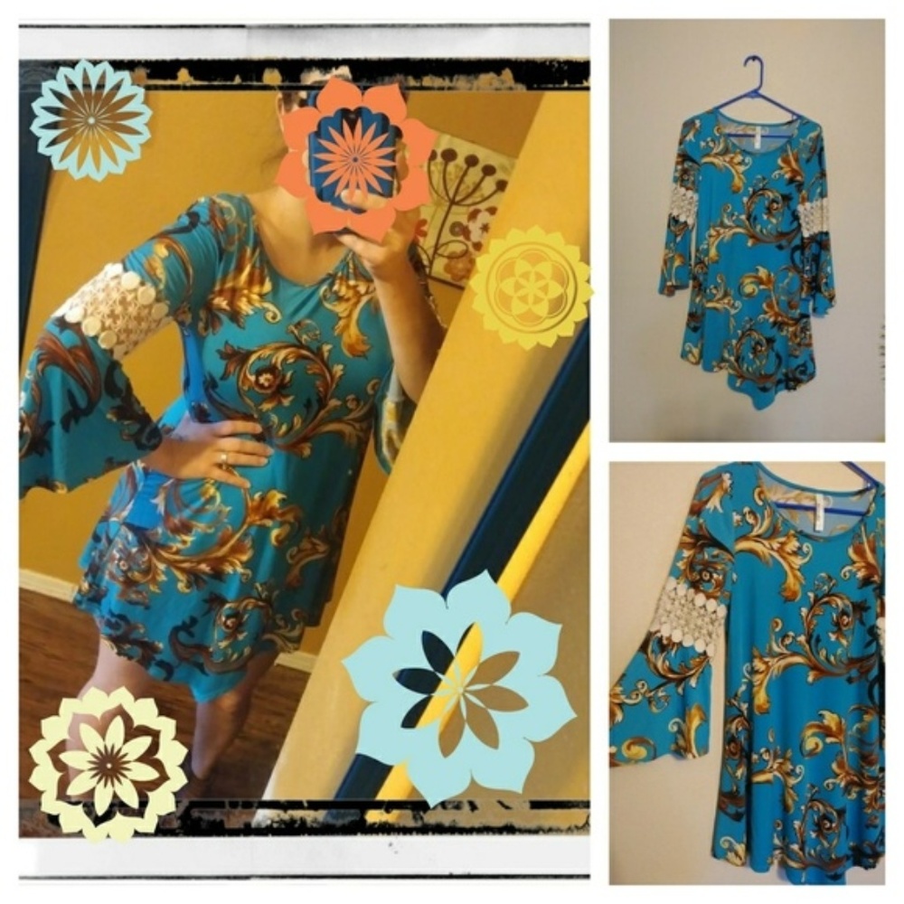 Emerald brand long tunic size small